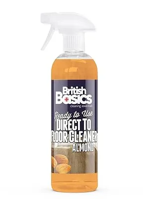 BritishBasics Direct to Floor Cleaner Almond 500ml Amber - British Basics - Direct to Floor Cleaner Almond 500ml