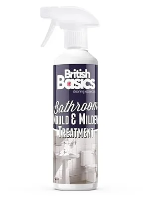 BritishBasics - Bathroom Mould and Mildew Treatment 500ml Clear - British Basics - Bathroom Mould & Mildew Treatment 500ml
