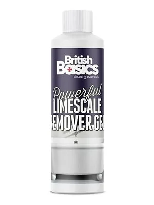 BritishBasics - Limescale Remover Gel | Bathroom Descaler 250ml Clear - British Basics - Limescale Remover Gel 250ml