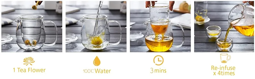 Capacitea Calm Relaxing Camomile Herbal Tea for Anxiety 24 g - raspberry leaf tea pregnancy sleepy china slim tea fruit tea camomile flowers dried calming nightime