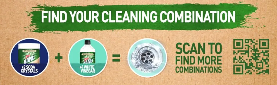 Cillit Naturals Ingredients - Soda Crystals - Cleaning Combination
