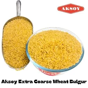 Aksoy Extra Coarse Wheat Bulgur 5KG 5.0 Kilograms - Extra Coarse Bulgur Wheat - Aksoy - Turkish - Vegan