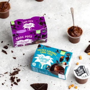 The Coconut Collab Salted Caramel Choc Pots Plant-Based Vegan & Dairy Free Dessert Alternative 4 x 45g - product information 5