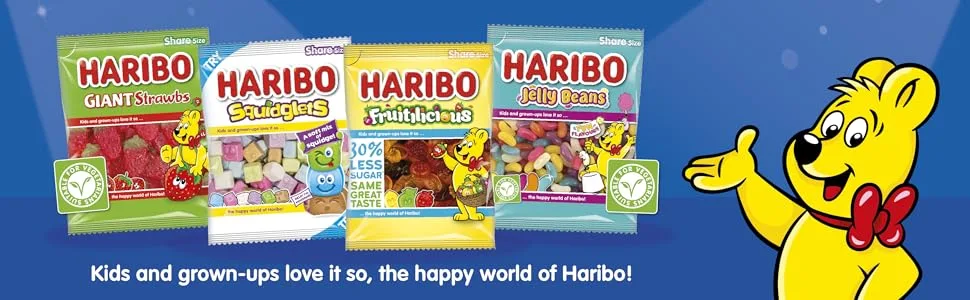 Haribo Chamallows Marshmallows 140g bag sweets Single - haribo halloween sweets trick or treat