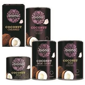 Biona Organic 17 Percent Coconut Milk 200 ml - product information 2