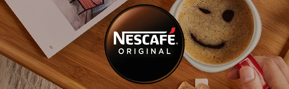 NESCAF Original Decaf Instant Coffee Sachets - 200 x 1.8g Sticks - Nescafe Original