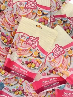 FunCakes Deco Melts Orange AZO Free 250 g - FunCakes Deco Melts Colours