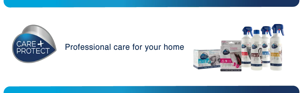 Care + Protect Washing Machine Cleaning Tabs Filter Cleaning and Basket Removes Dirt and Odours 5 Tablets Lavender Scent - banner