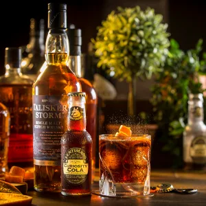 FENTIMANS CURIOSITY COLA Curiosity Cola 4 x 275ml - whiskey, whisky, cola, coke