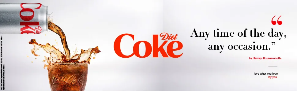 Diet Coke 12 x 330 ml Cans Single - Diet Coke 3
