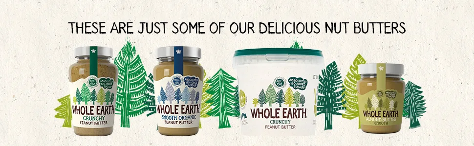 W/EARTH CRUNCHY PEANUT BUTTER - we banner 4