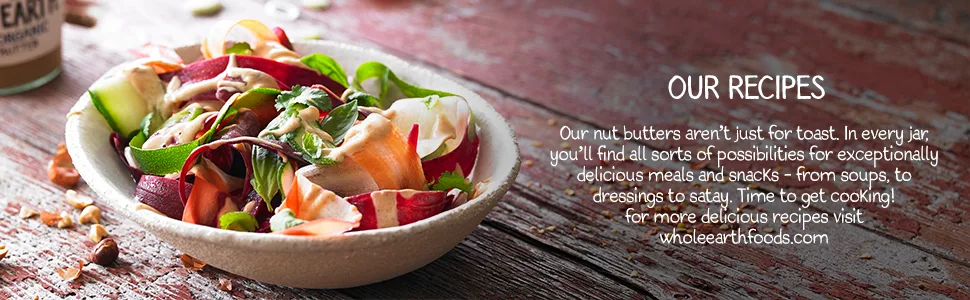 W/EARTH CRUNCHY PEANUT BUTTER - we banner 5