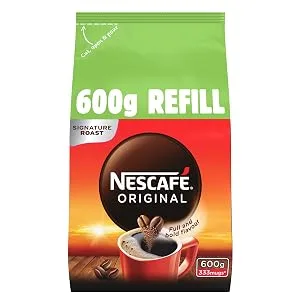 NESCAF Original Instant Coffee 600g Refill Pouch - Nescafe Original Refill 600g