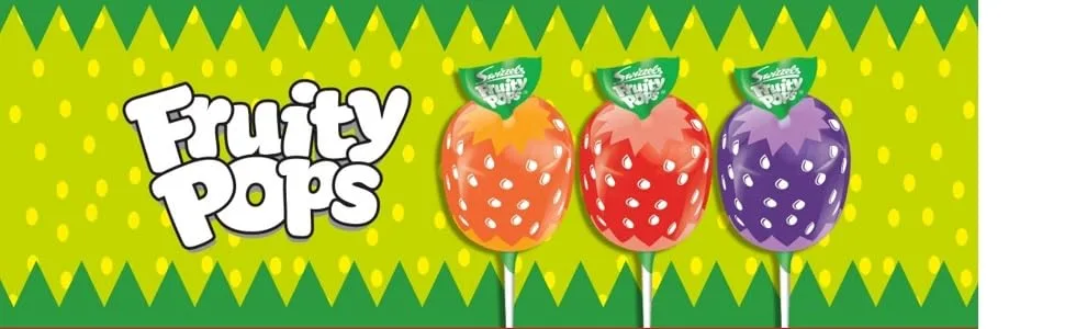 Swizzels Fruity Pops Lollies Bag 3 kg Bulk Sweets single - product information 1