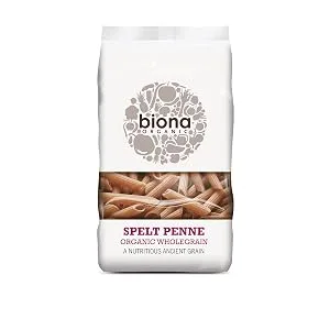 Biona Organic Wholewheat Spelt Fusili 500 g - Biona Spelt Penne