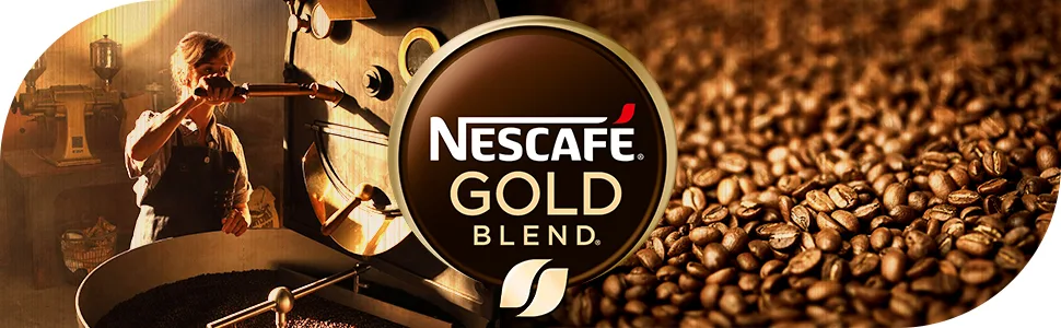 NESCAF Gold Blend Decaf Instant Coffee Sachets - 200 x 1.8 g Sticks - Nescafe Gold blend