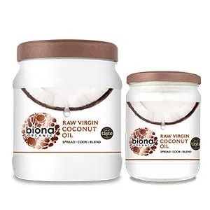 Biona Organic Raw Virgin Coconut Oil 200g - product information 1