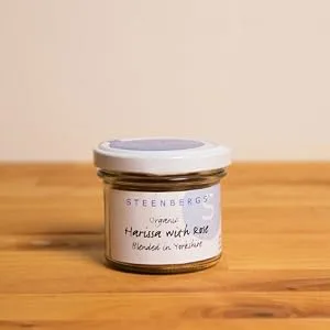 Steenbergs Organic Harissa With Rose Spice Blend Standard - 43g 1 - harissa, harissa with rose, organic spices, spice blend, arabic spices,