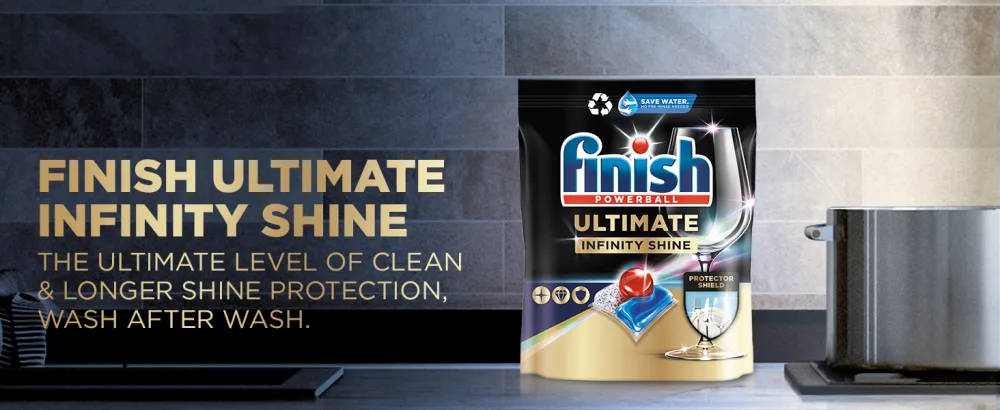Finish Ultimate Infinity Shine 160 Dishwasher Tablets (80 X 2) - dishwasher tablets