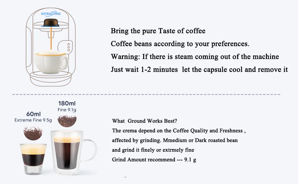 Refillable Coffee Capsules Stainless Steel Coffee Pods Compatible with Tassimo Machines - product information 6