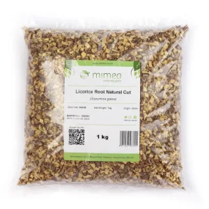 Mimea Licorice Natural Root Cut | Quality Ingredients | Distilling & Flavouring | No Additives | Herbal Remedy 1kg - Liqorice Root Natural Cut - 02