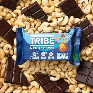 Tribe Nature Bombs - Mixed Bundle - Vegan Gluten & Dairy Free Energy Balls 520 g - 3Ds2