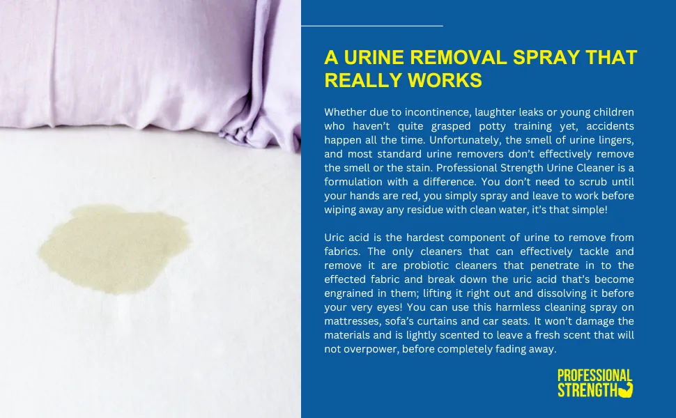 Professional Strength Urine Remover to Rejuvenate Your Sofas Mattresses and Carpets Furniture Stain Remover - product information 4