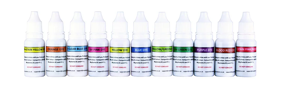 Mayhems - Coolant Dye - Non-Stain Series - Advanced Non-Stain Formula 15 ml Pink/Red 15 ml Pink/Red - Mayhems Dyes