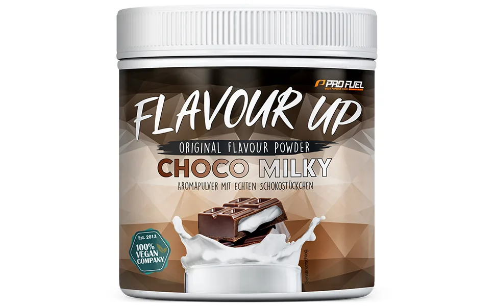 ProFuel Flavour Up Geschmackspulver 280 g Dose (Choco Milky) - Flavour powder aroma flavour powder flavour drops alternative baking aroma stevia