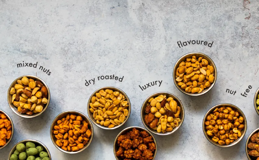1KG Dry Roasted Peanuts by Husk - Resealable Pouch - NUTS