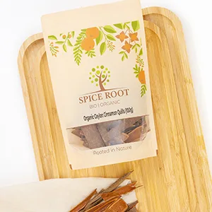 Organic Ceylon Cinnamon Quills 100g - Premium Quality Extra Long Fragrant Ceylon Variety - Organic Ceylon Cinnamon Quills 100g
