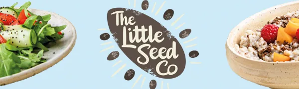 The Little Seed Co Organic Whole Flaxseed - 1.2kg - TLSC Banner