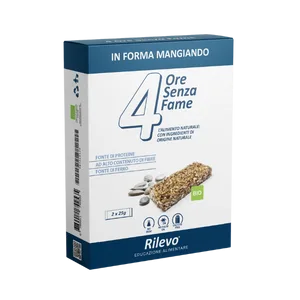 4 Hours Hungry Bio 2 Bars of 25 g each - 4 Hours Without Organic Hunger