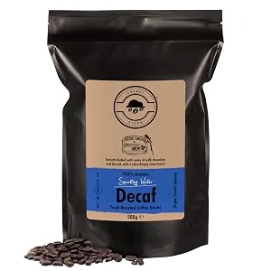 Cherry Storm - Sparkling Water Decaf - Decaffeinated Coffee Beans - 500g - 100% Arabica - sparkling water decaf, fresh coffee beans, 500g, main image, front of package
