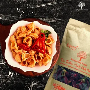 BanyanTree Foods Whole Dried Chilli | Red Chilli (Hot) 100g All Natural Indian Origin | No Color - Teja Thadka