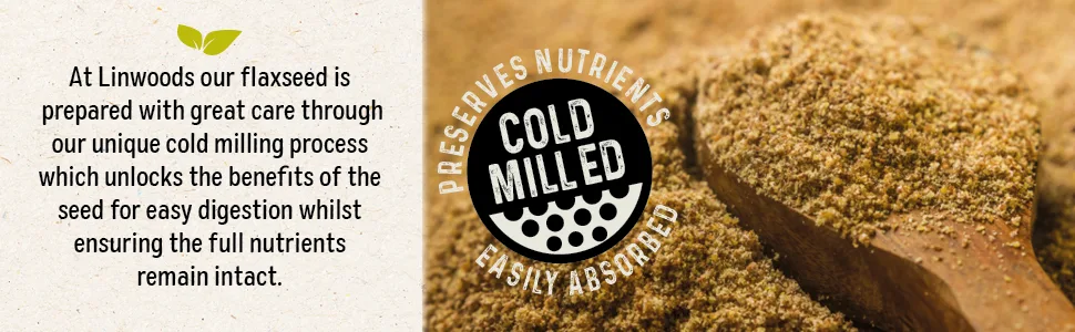 Linwoods Organic Milled Flaxseed 425g - Cold Milled