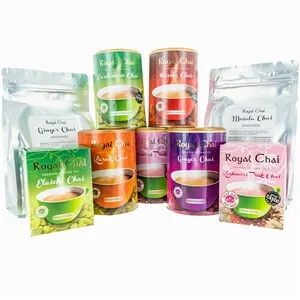 Royal Chai - Premium Instant Tea - Ginger (unsweetened) 180g x 2 - Royal Chai Product range