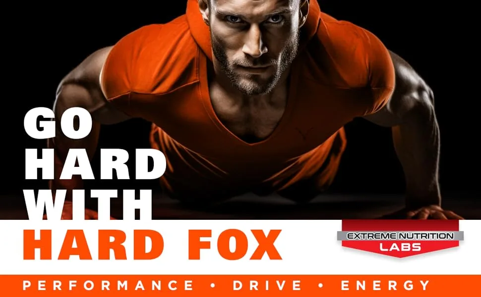 EXTREME NUTRITION LABS Hard Fox Ultimate Performance - 60 Tablets - HF 7665