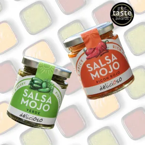 Two Salsas Red and Green Mojos - mojo rojo mojo verde sauce
