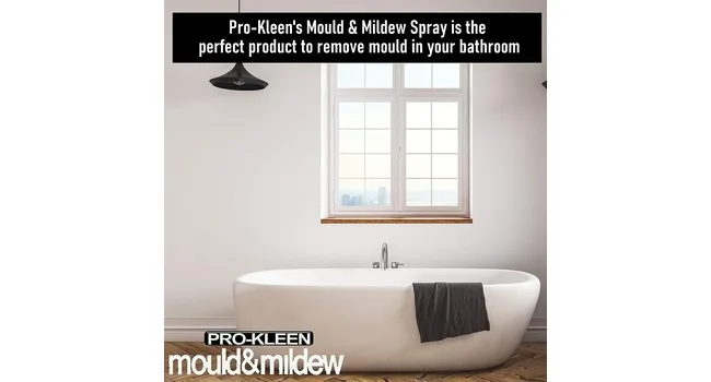 Simply Spray 750ml Professional Household Mould Mildew Remover and Killer Spray - Pro-Kleen Mould & Mildew Spray