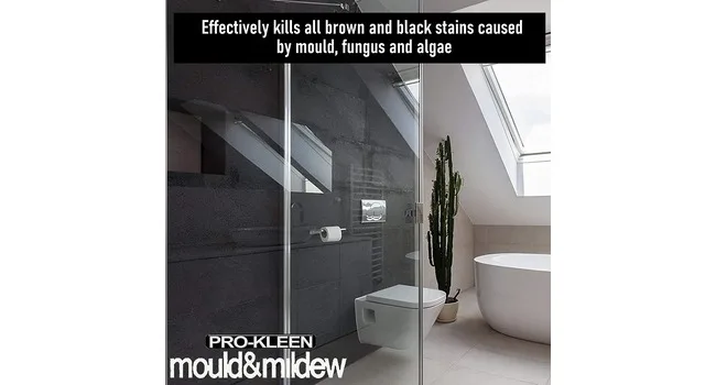 Simply Spray 750ml Professional Household Mould Mildew Remover and Killer Spray - Pro-Kleen Mould & Mildew Spray