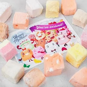 Lively Lemon Meringue Pie | Happy Mallows Gourmet Marshmallows | 100% Handmade | 100% Family Run (3 x 120g Boxes) - Happy Mallows, Gourmet Marshmallows, Marshmallows, Gourmet Popcorn, Sweets, Gifts,