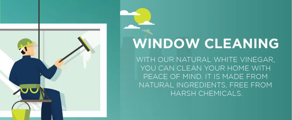 HSD Natural White Vinegar - Vinegar 1 liter