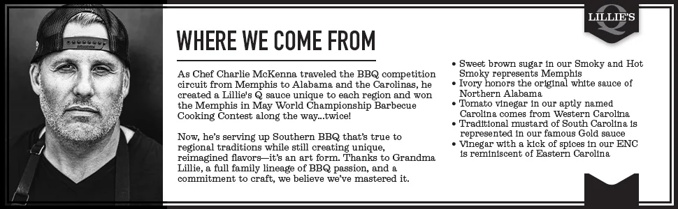 Lillie's Q Carolina Barbeque Sauce - Vinegar - 20 Oz. - where we come from