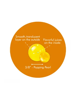 TEA ZONE Popping Pearls - Cherry - 112.8 Oz. - product information 9