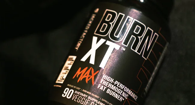 Jacked Factory Burn-XT Max - High-Performance Thermogenic Fat Burner - 90 VEGGIE Capsules - Burn-XT MAX Lifestyle 1