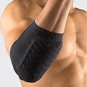 McDavid Hex Pads for Knees, Elbows & Shins, Moisture Wicking with HEX Technology, Black, Adult, S - product information 4