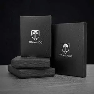 TRAVANDO Mens Slim Wallet - Black - product information 10