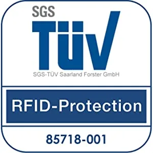 TRAVANDO Mens Slim Wallet - Black - product information 8