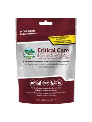 Oxbow Animal Health Critical Care - Carnivore - 2.47 Oz. - image